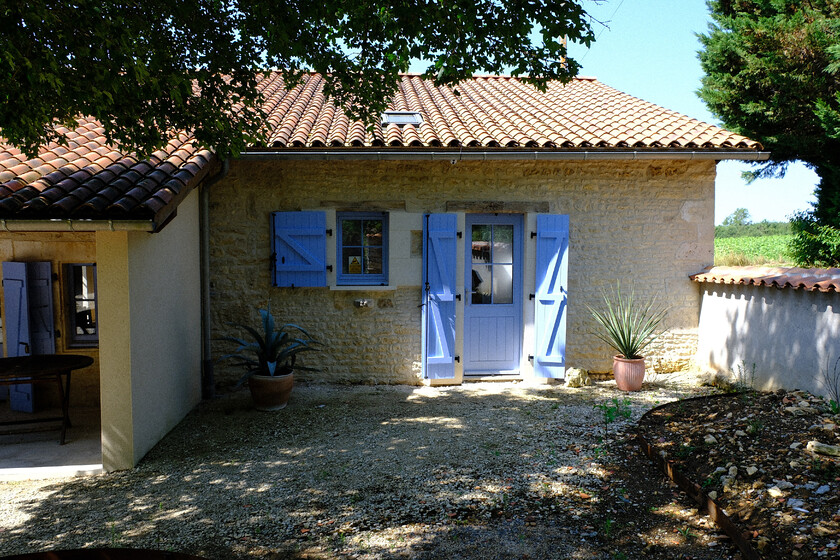 Traditional shutters in Charente 16500 
 Traditional style shutters at property renovation in Charente, 16500.